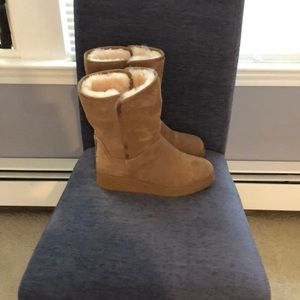 Ugh Australia boots with 1.5 inch wedge heel